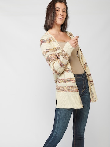 KOROSHI Strickjacke in Beige