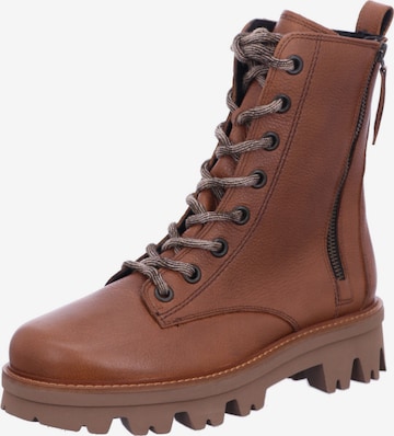 Bottines à lacets Paul Green en marron : devant