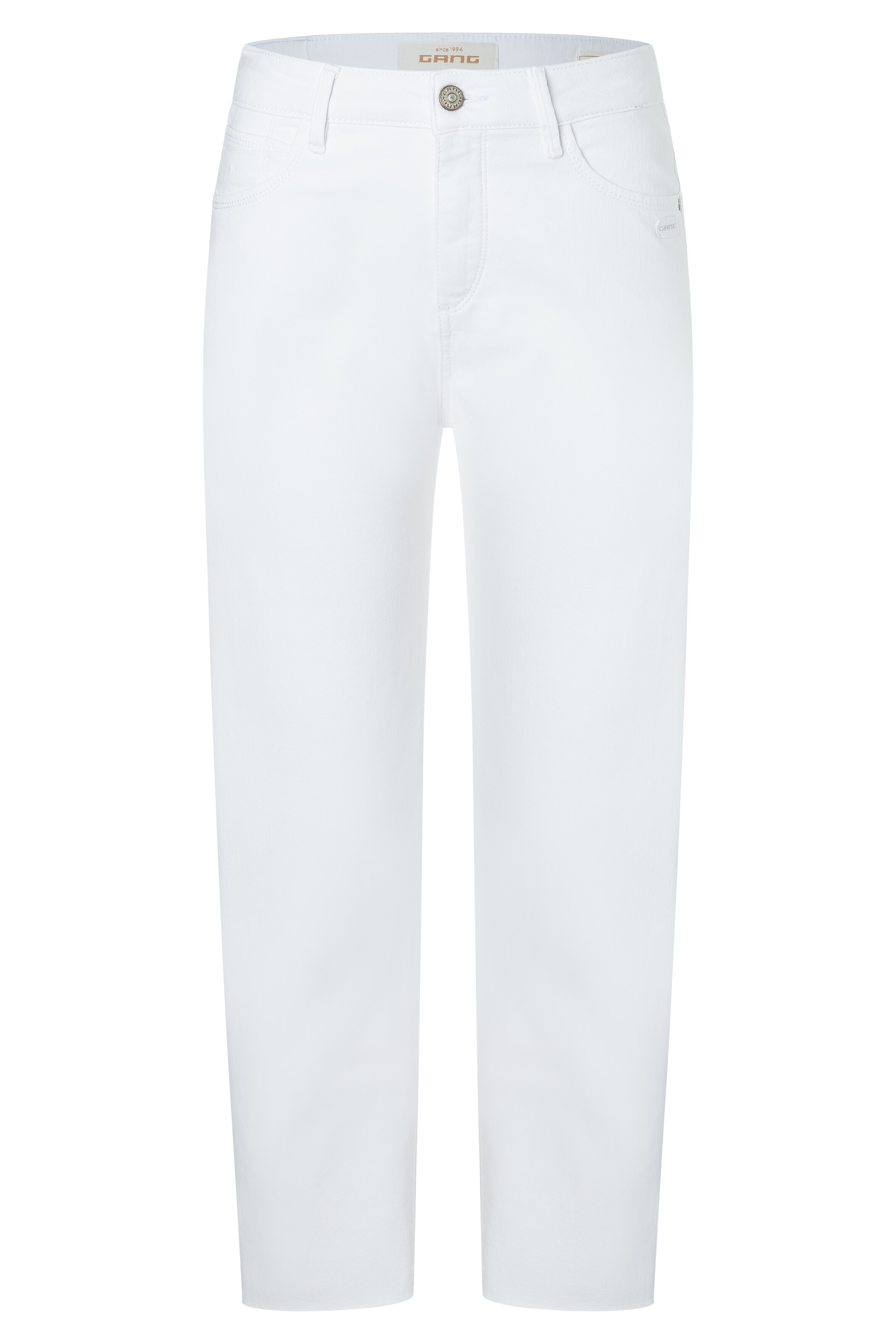 Gang Jeans in White: front