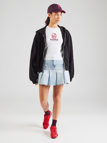 PUMA Paita 'CHERRY THE MOMENT' värissä valkoinen
