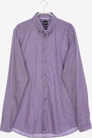 STRELLSON Button Up Shirt in M in Purple: front