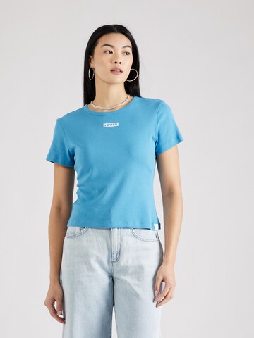 LEVI'S ® - Camisa 'Graphic Rickie Tee' em azul: frente