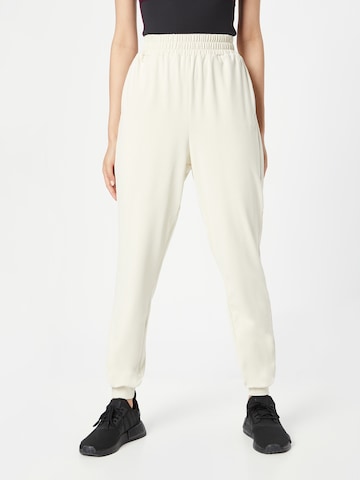 HKMX Tapered Workout Pants 'Flow' in Beige: front