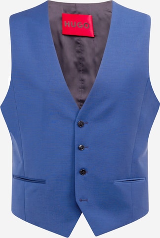 HUGO Red Gilet 'Vin' in Blauw: voorkant