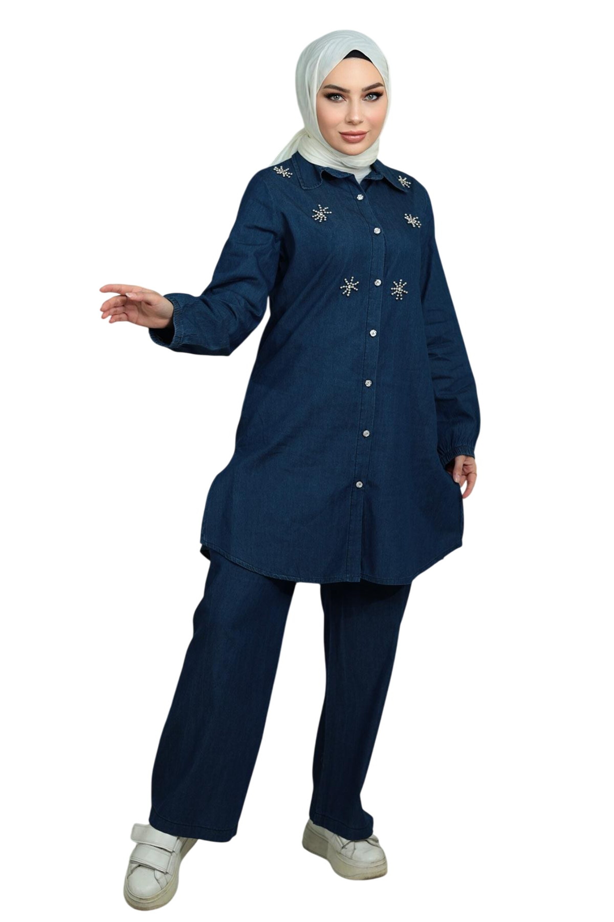 MODAMIHRAM Hosenanzug in Blau