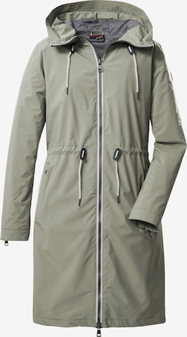 G.I.G.A. DX by killtec Outdoor coat 'GS 34' in Green: front