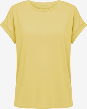 Imily Bela Majica | rumena barva: sprednja stran