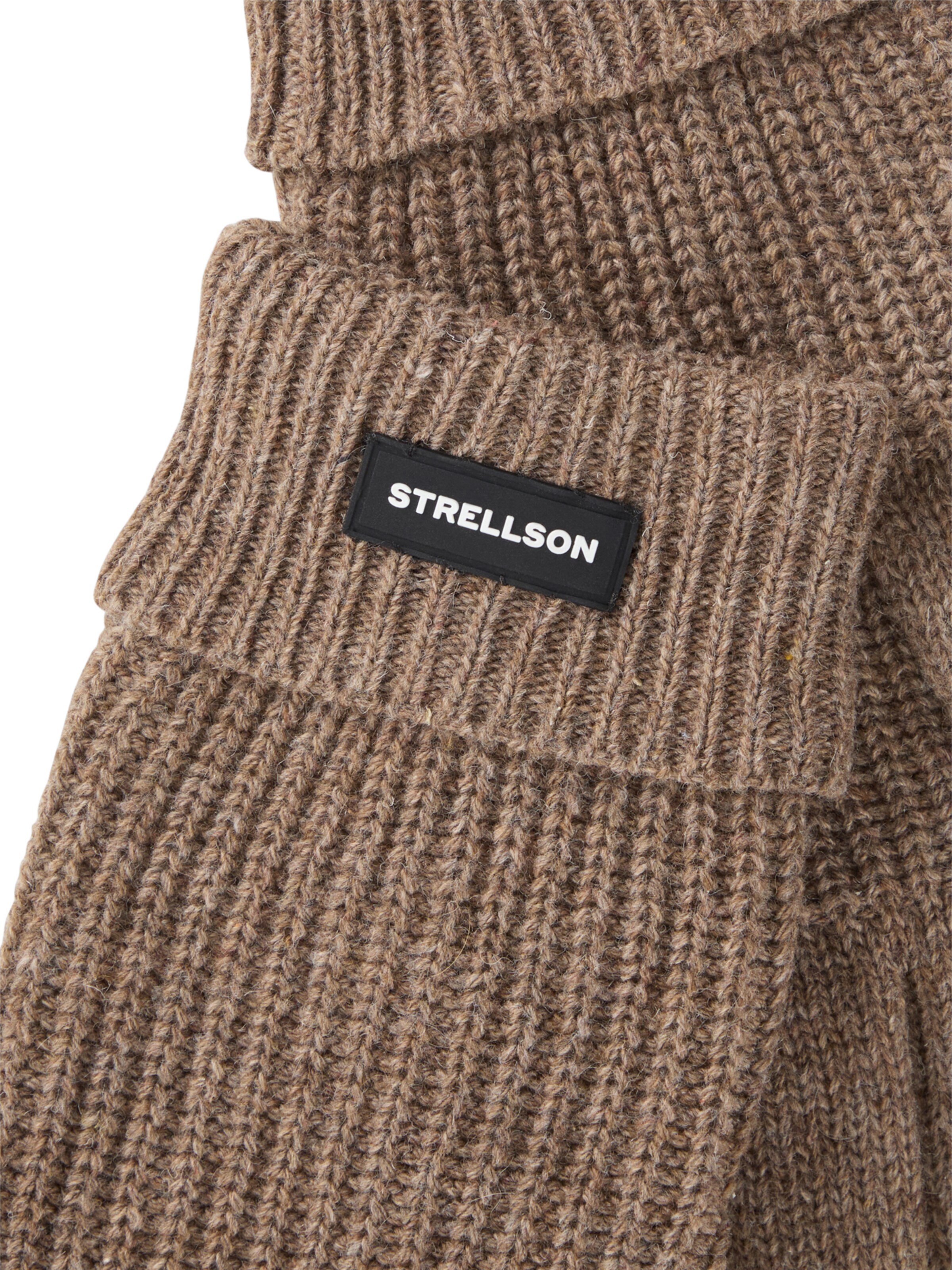 STRELLSON Full Finger Gloves in Beige