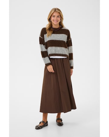 SAINT TROPEZ Sweter w kolorze brązowy