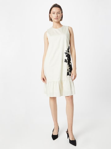 TAIFUN Cocktail dress in Beige: front