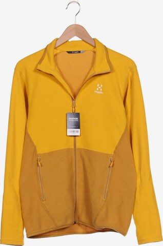 Haglöfs Sweatshirt & Zip-Up Hoodie in S in Yellow: front