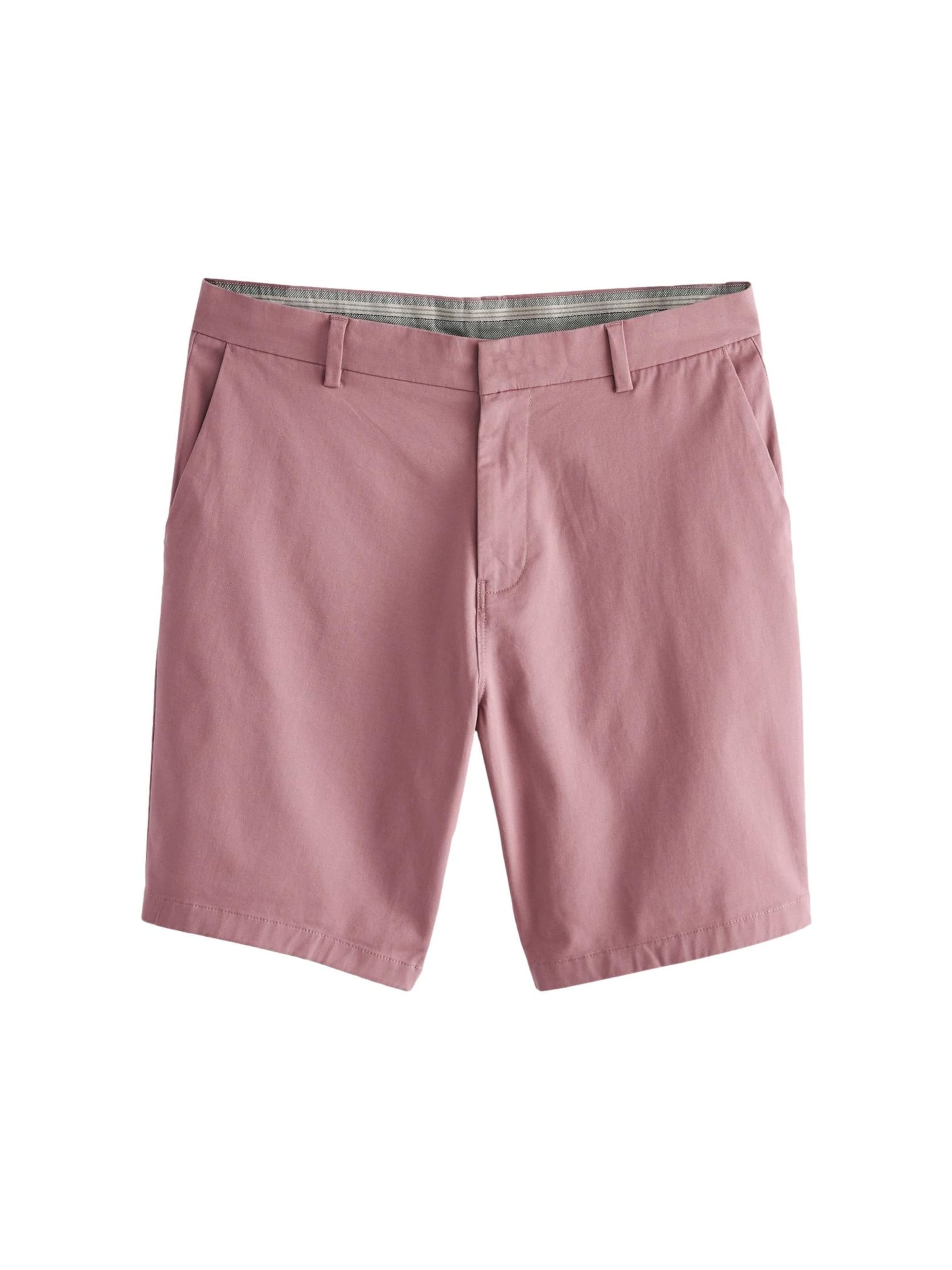 rozā Next Piegulošs Čino bikses: no priekšpuses