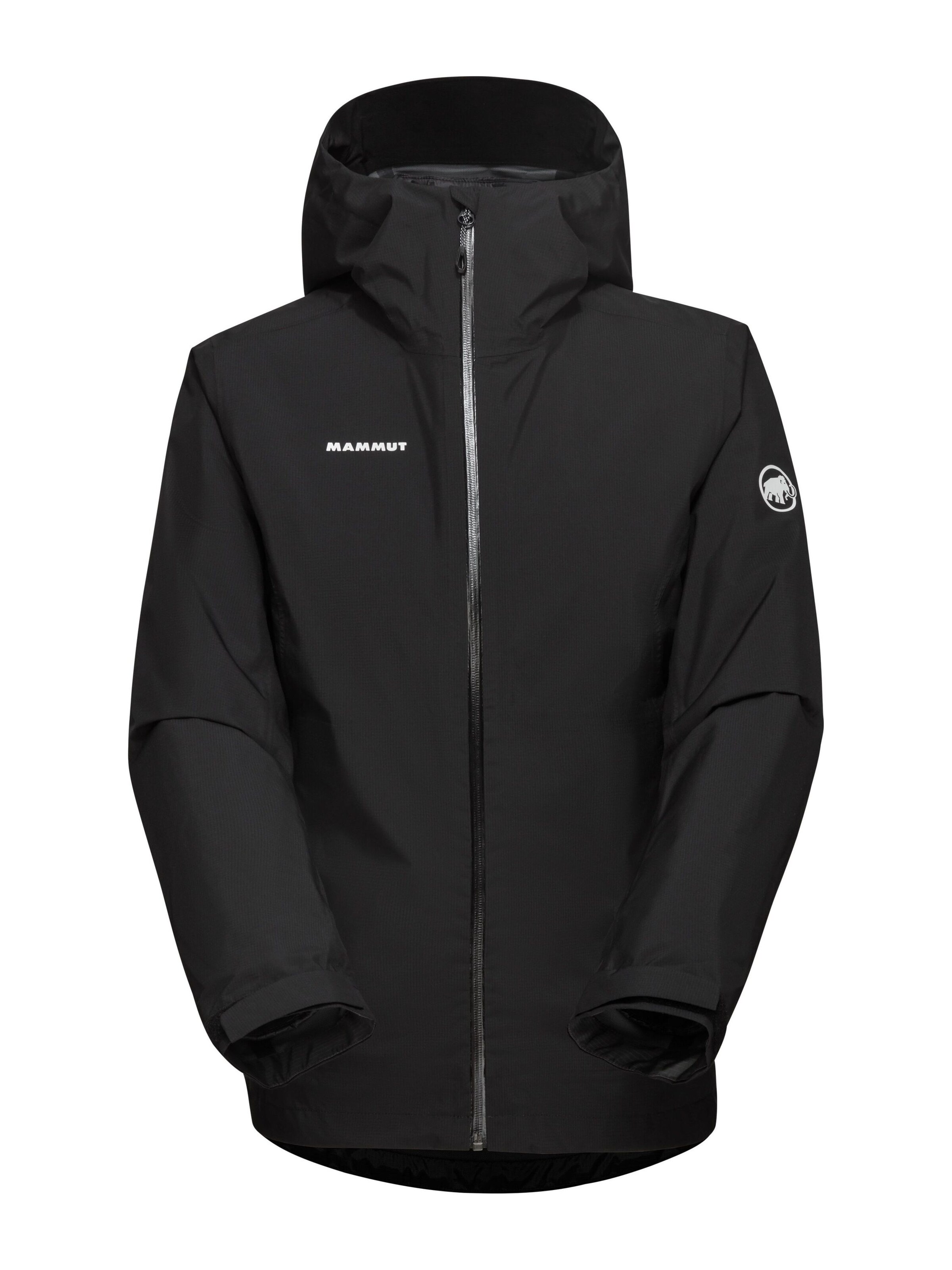 MAMMUT Outdoorjacke ‘Alto Light’ in Schwarz: Vorderseite