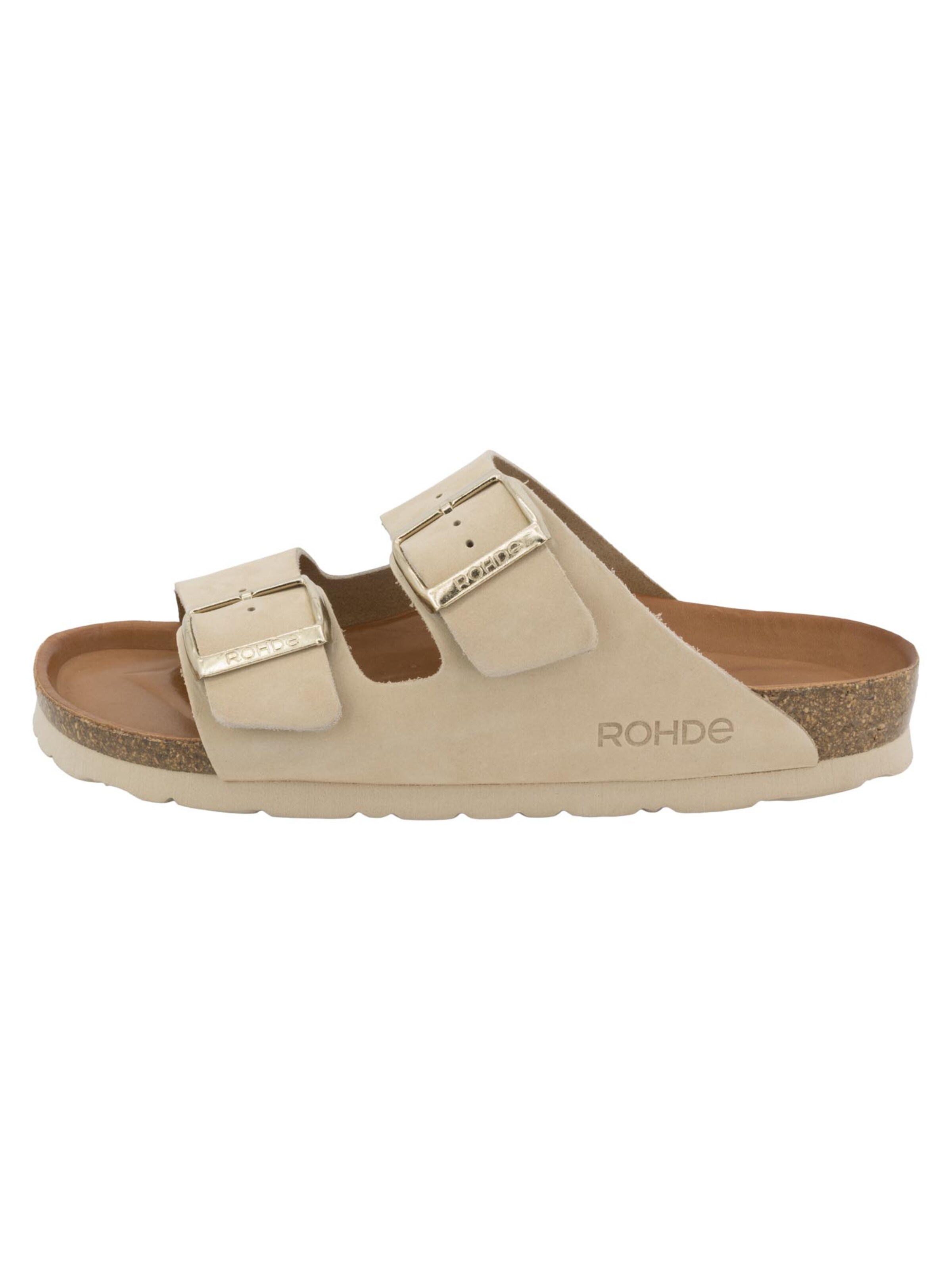 ROHDE Pantolette 'Alba' in Beige: Vorderseite