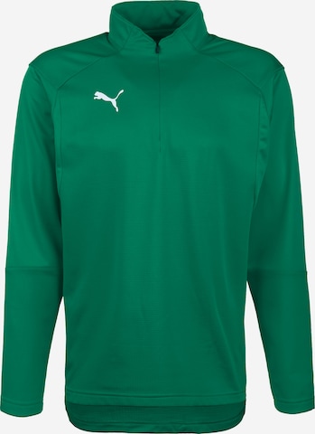PUMA Sportsweatshirt in Groen: voorkant