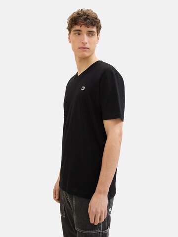 T-Shirt TOM TAILOR DENIM en noir