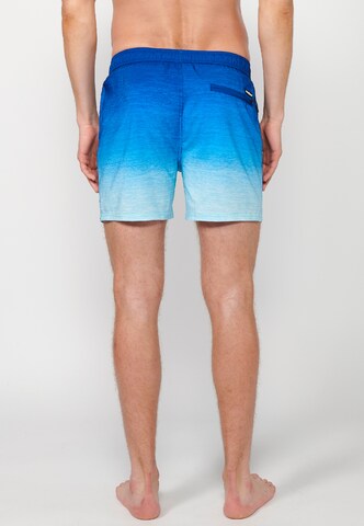 Shorts de bain KOROSHI en bleu