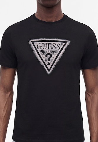 GUESS Футболка в Черный