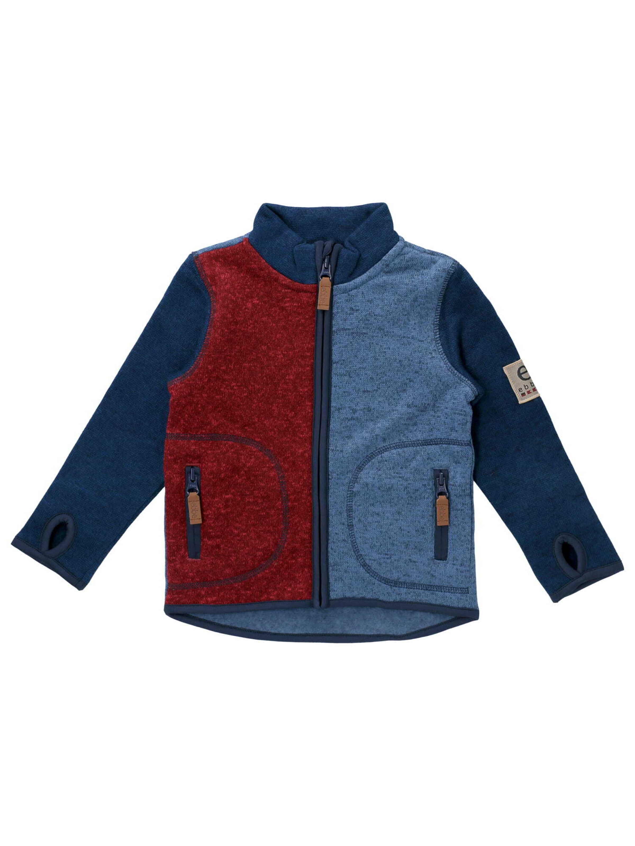 Ebbe Sweatjacke in Blau: Vorderseite