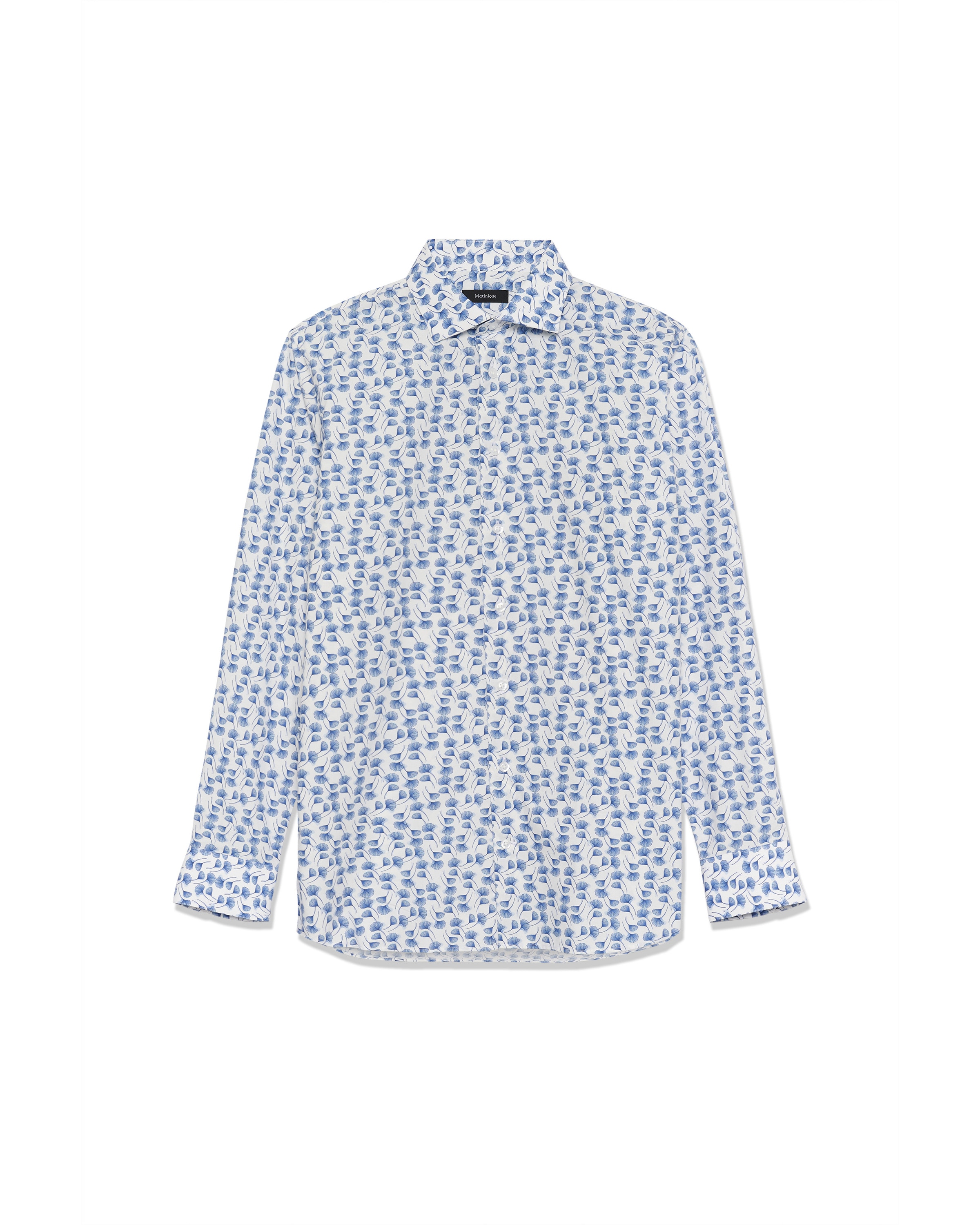 Matinique Regular fit Zakelijk overhemd ' ' in Wit: voorkant