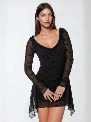 Hiccup - Vestido em preto: frente