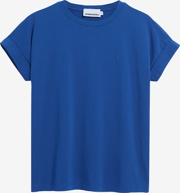 ARMEDANGELS T-Shirt IDAARA in Blau: Vorderseite