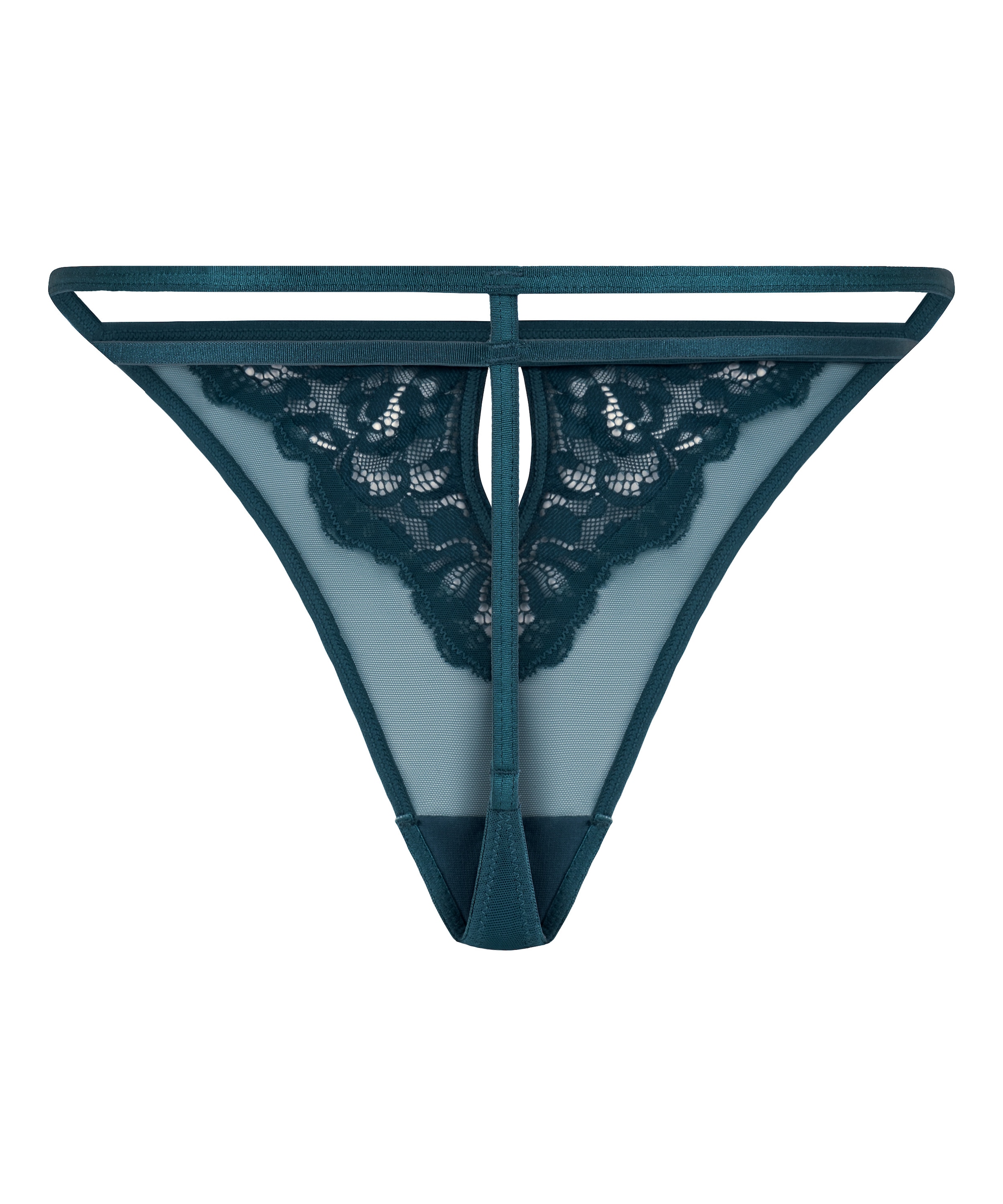 Hunkemöller String 'Cinnamon' in Blau