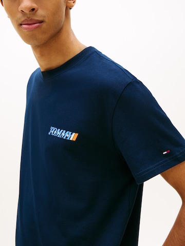 Tommy Jeans Majica 'VINTAGE' | modra barva