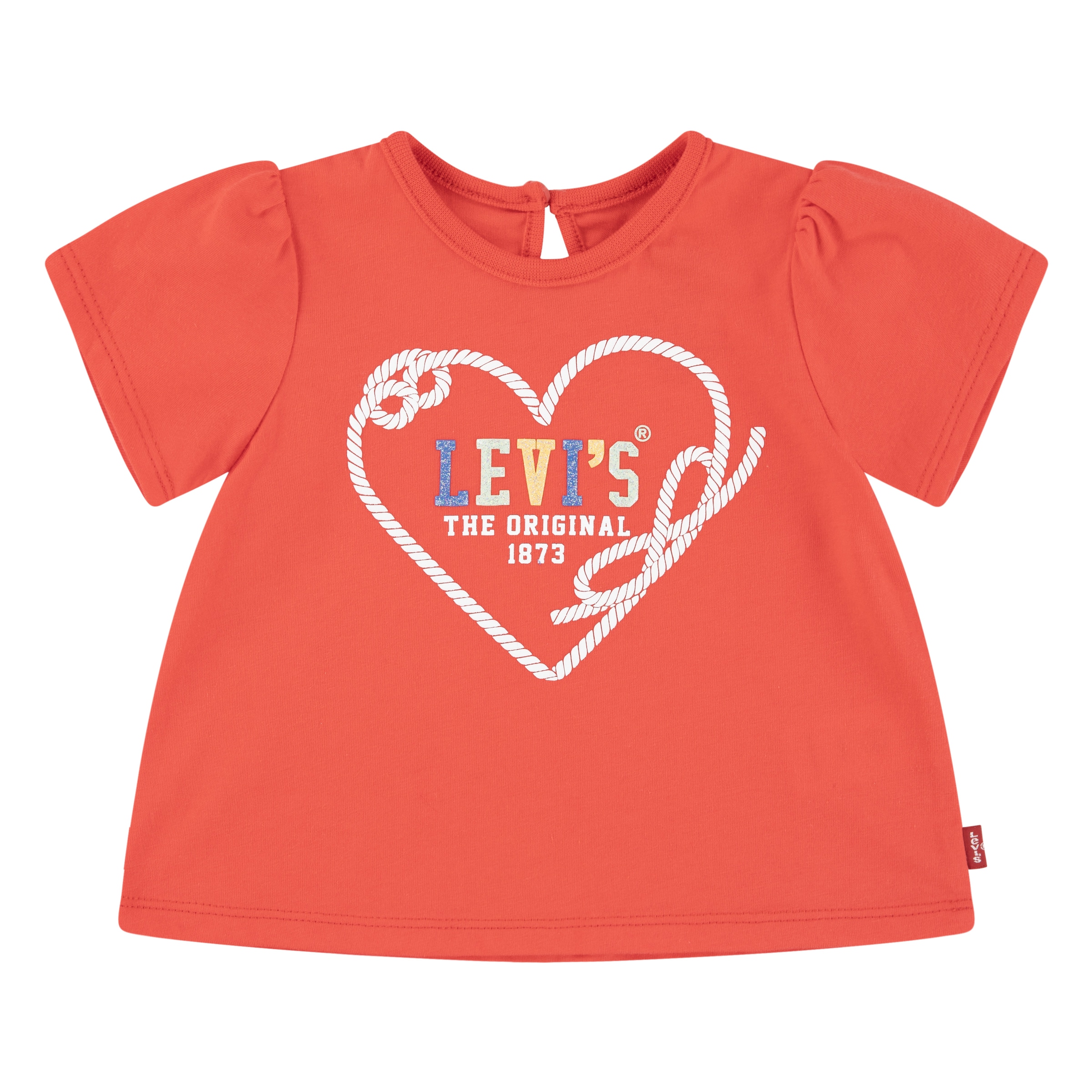 Levi's Kids T-Shirt in Rot: Vorderseite