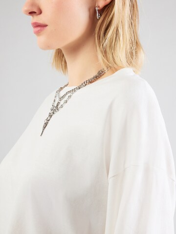 Monki Shirt 'Aster' in Wit