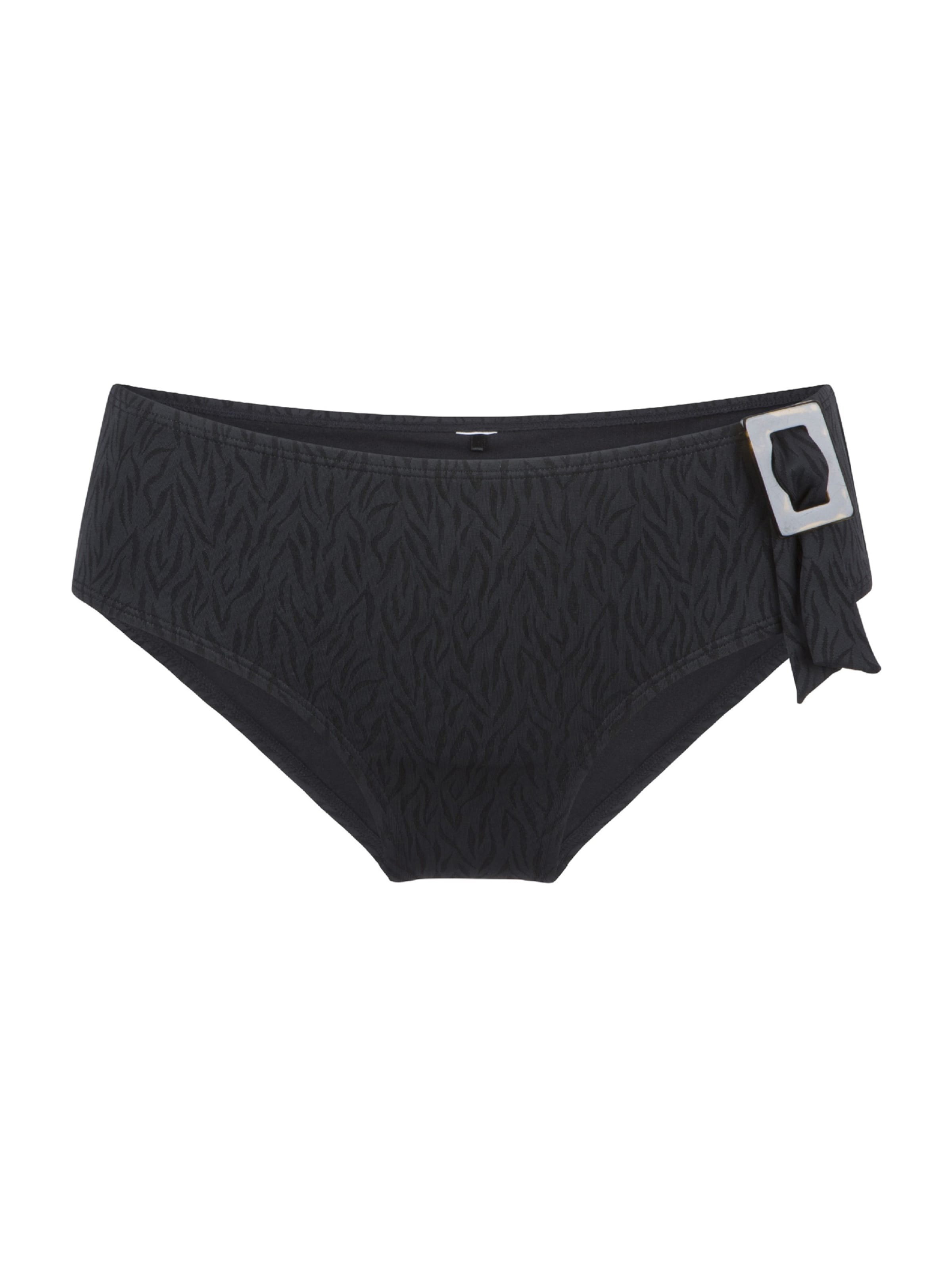 LingaDore Bikini bottom in Black: front