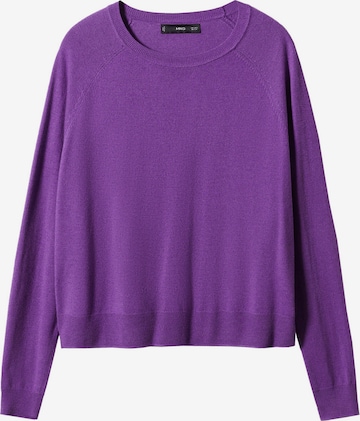 MANGO Sweater 'LUCCA' in Purple: front