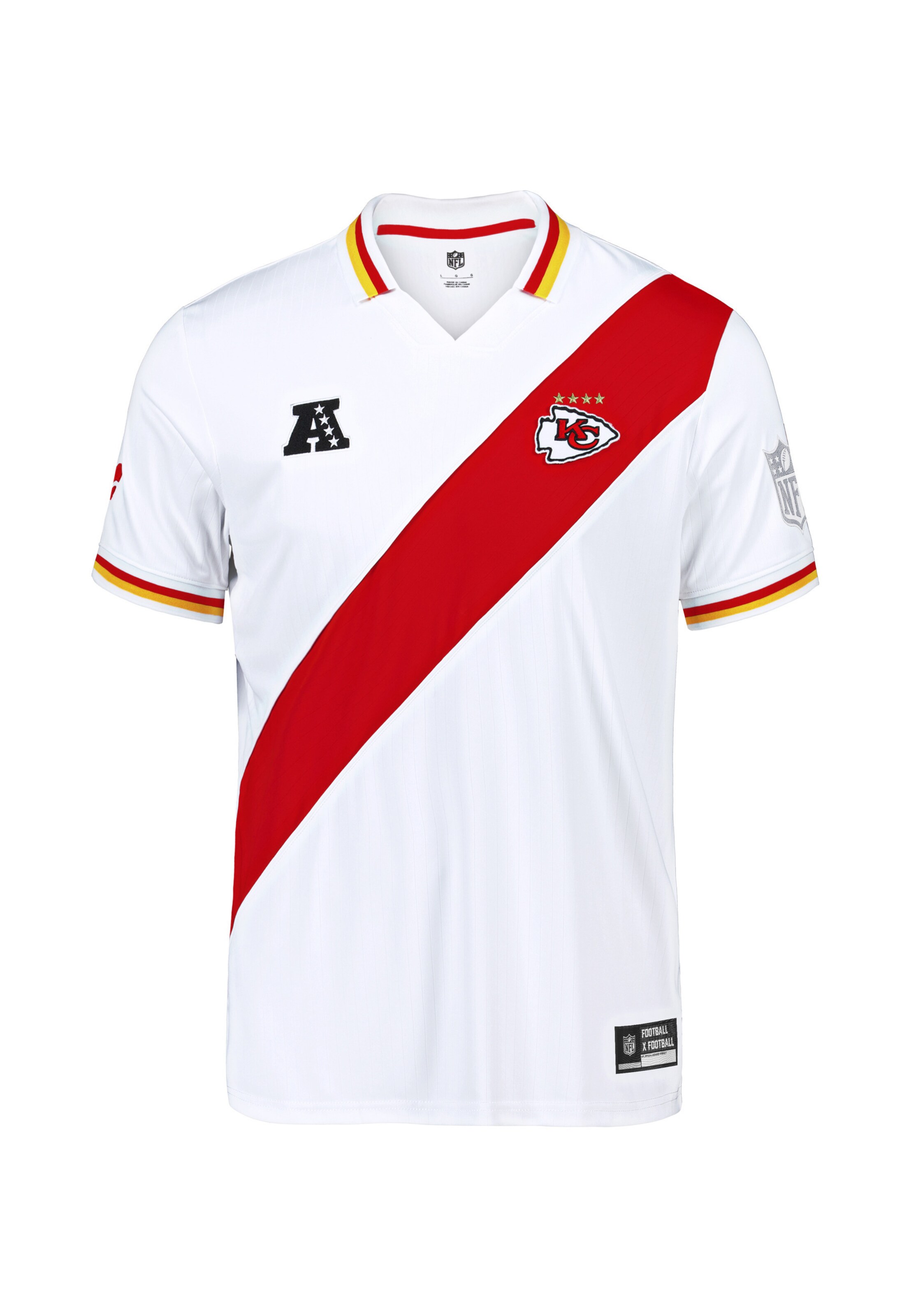 Fanatics Sportshirt '26(Kansas City Chiefs)' in Weiß: Vorderseite