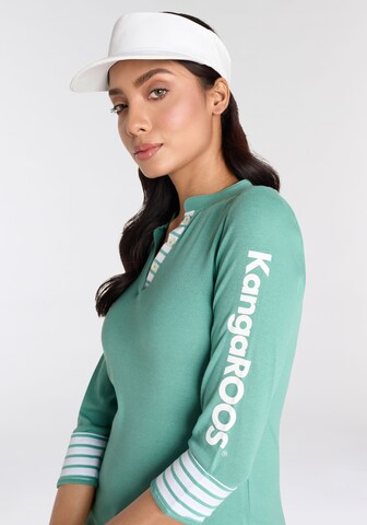 KangaROOS Shirt in Grün