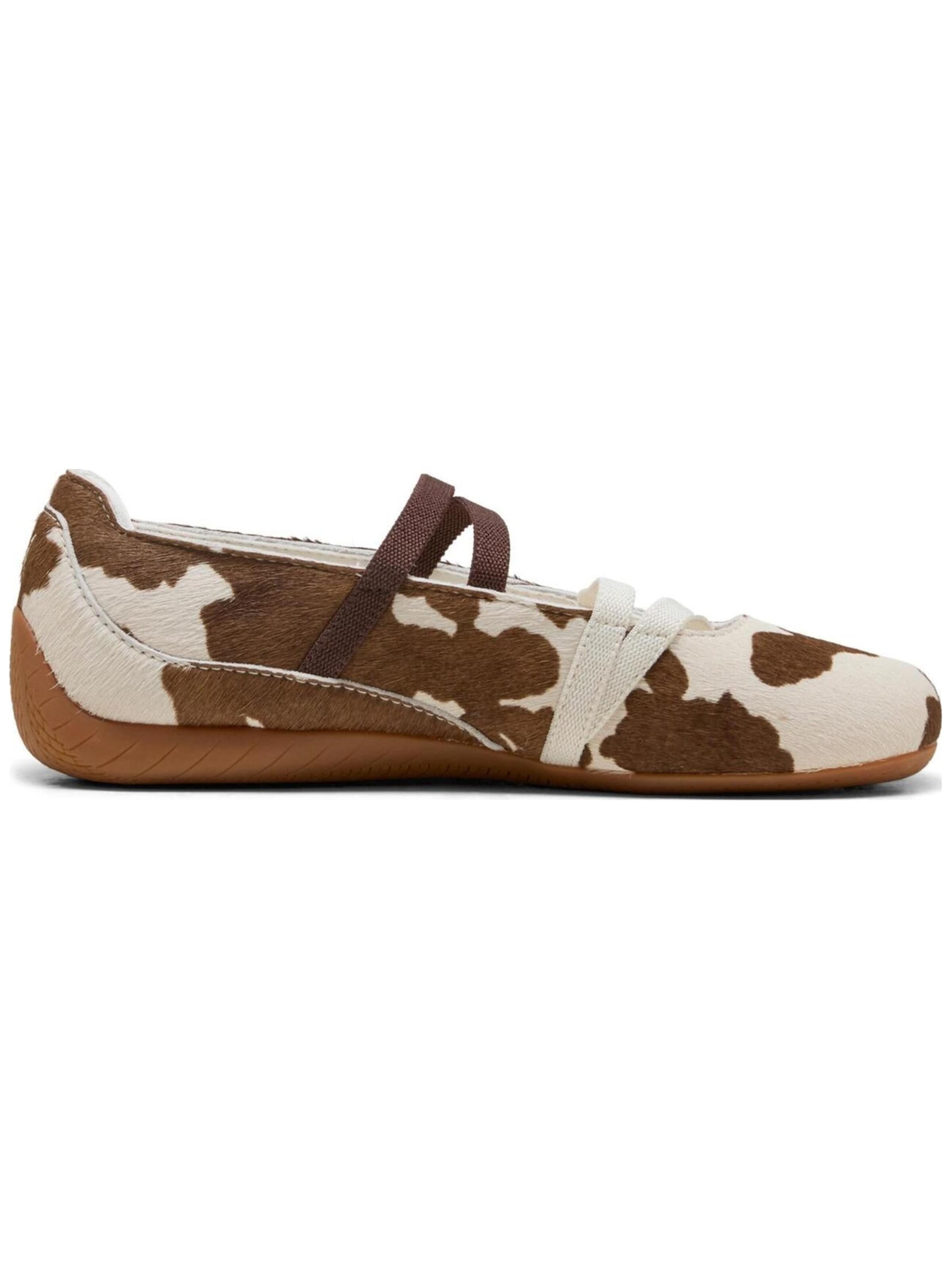 PUMA Ballerina 'Puma Speedcat Ballet Cow'‌‌‌‌‌‌‌‌‌ in Braun