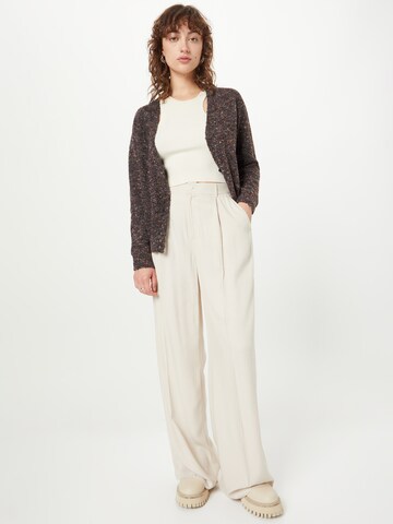 Molly BRACKEN Knit Cardigan in Brown