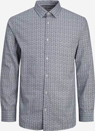 JACK & JONES Triiksärk 'Nordic' helesinine / must / valge, Tootevaade