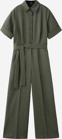 MANGO Jumpsuit 'Tomy2' in Groen: voorkant