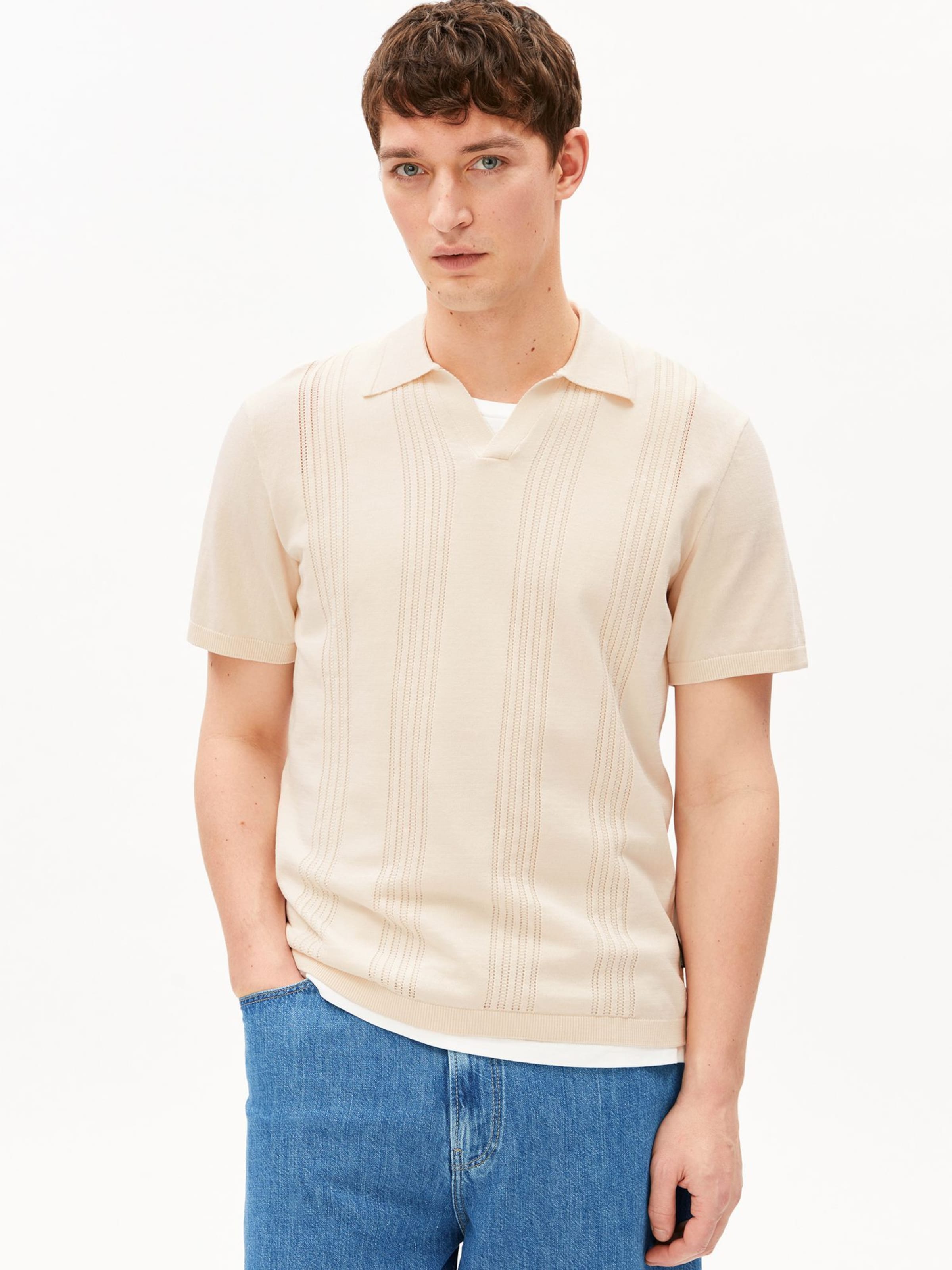 ARMEDANGELS Trui in Beige: voorkant