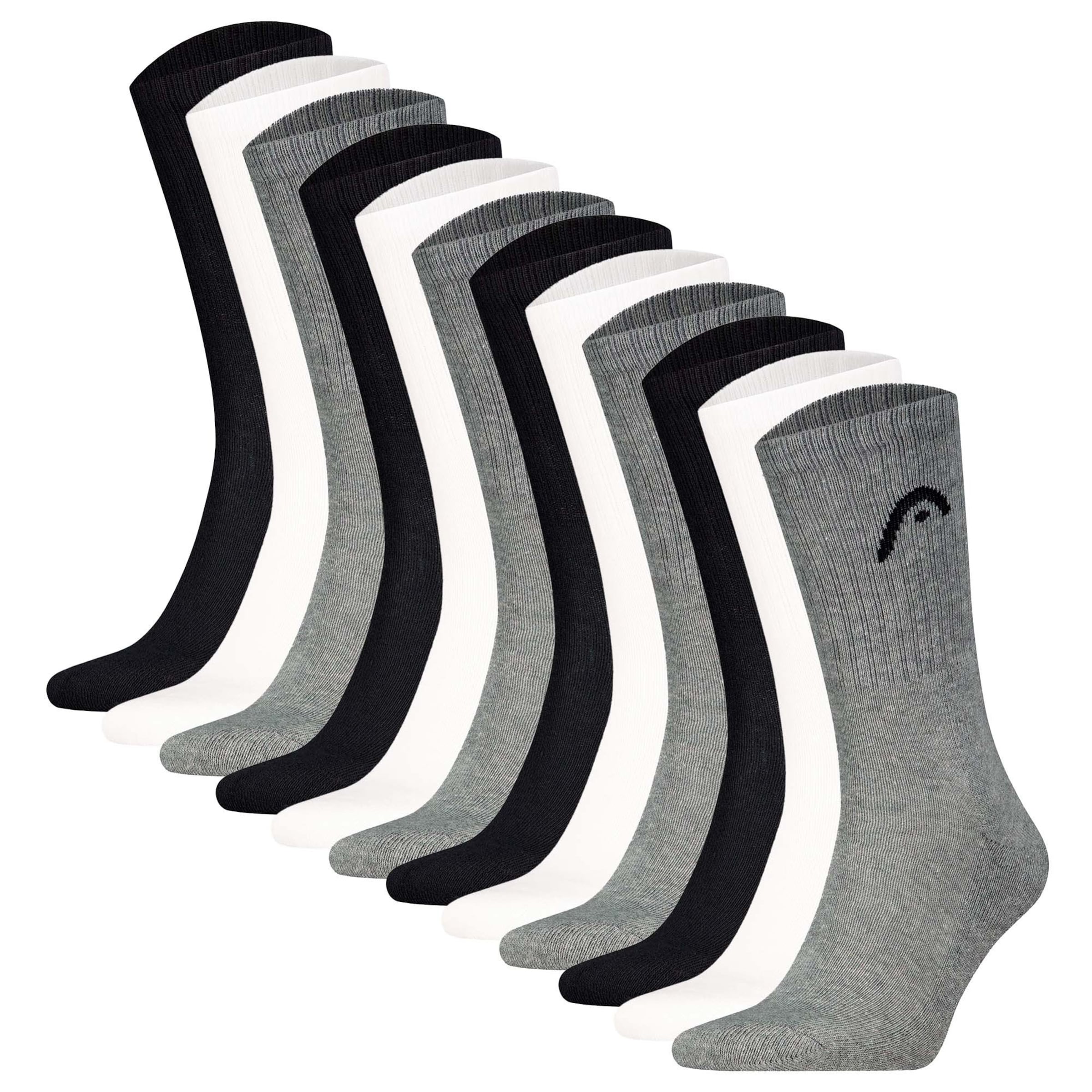 HEAD Sportsocken in Grau: Vorderseite