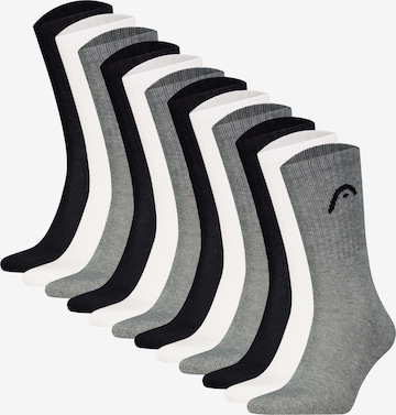 HEAD Sports socks in Grey: front