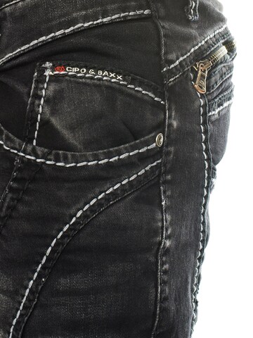CIPO & BAXX Regular Jeans 'BJ288' in Black