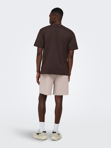 Only & Sons - Loosefit Pantalón 'ONSWill' en beige