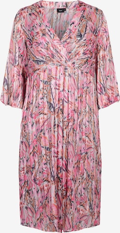 Zizzi Dress 'Katty' in Pink: front