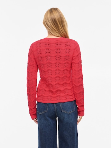 VILA - Cárdigan 'VIWave' en rojo