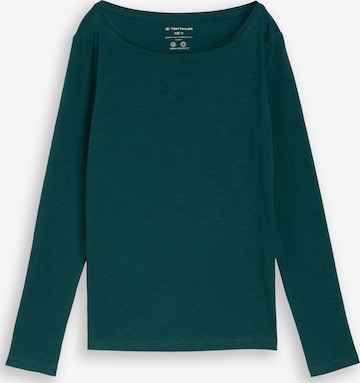 TOM TAILOR Tričko – zelená: přední strana