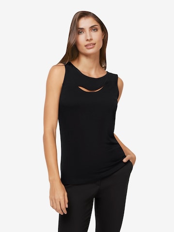 heine Top in Black: front