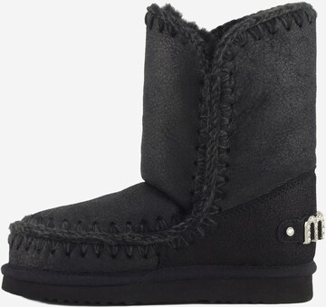 Boots 'Eskimo 24' MOU en noir : devant