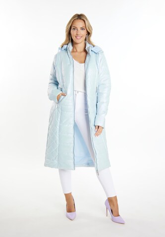 faina Winter Coat in Blue