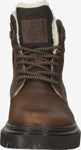 BULLBOXER Lace-Up Boots in Brown